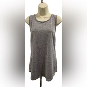 Coofandy Tank Top Size Medium Gray Racerback Polyester‎ Breathable